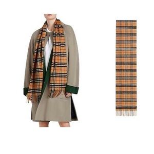 New Cashmere Burberry Scarf